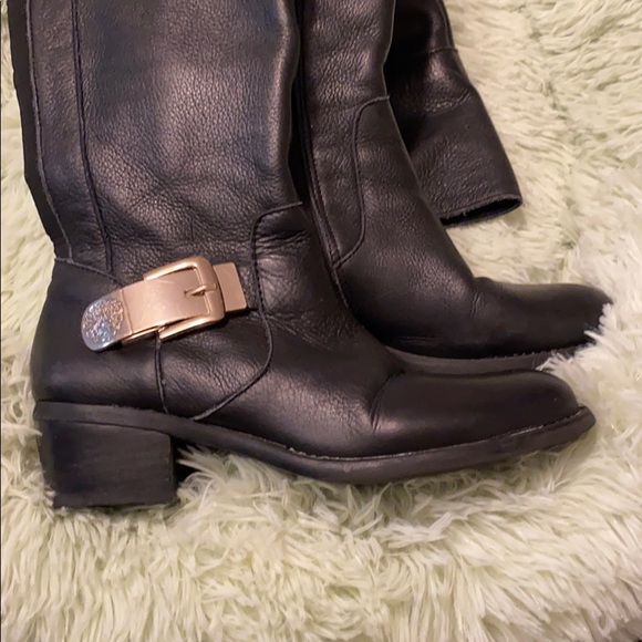 New! Vince Camuto Bocca Boot - Black Leather - Picture 4 of 5